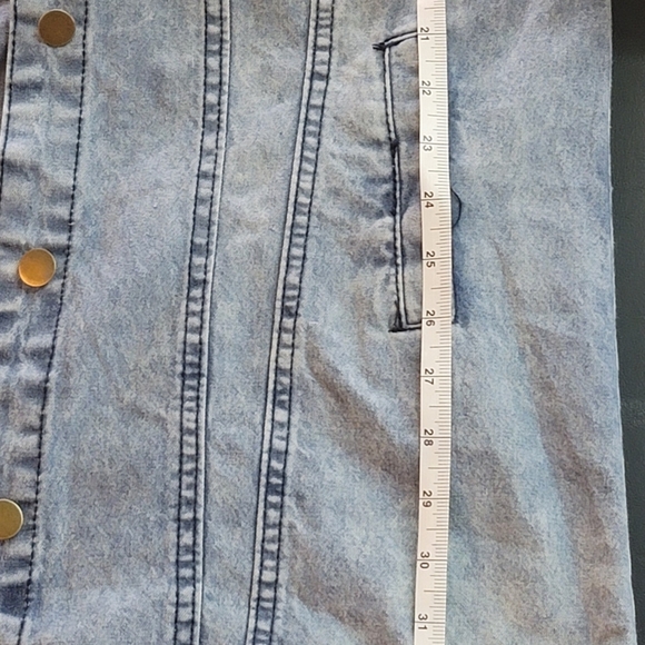 Jean jacket/dress - Picture 4 of 6
